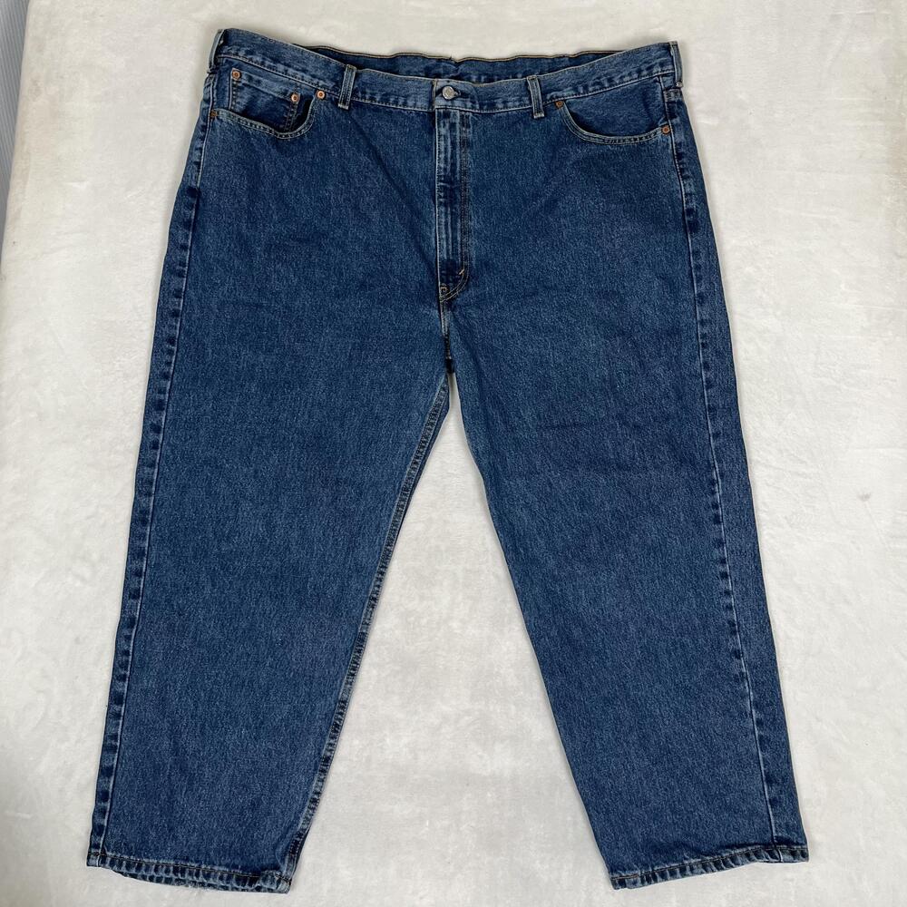 Levi's 550 Jeans Mens 50x29 Blue Relaxed Tapered Denim Big & Tall Medium Wash
